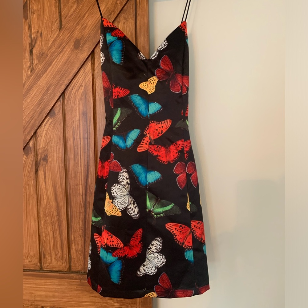 Alice & Olivia butterfly dress